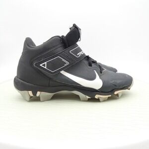 Nike Force Trout 8 Keystone Baseball Cleats Black White CZ5910-011 Youth 6Y